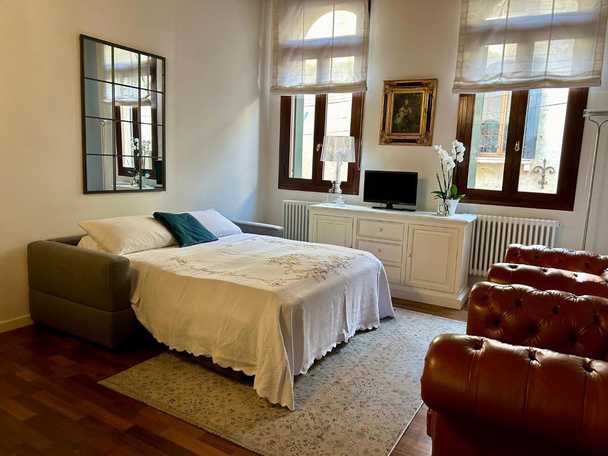 Santa Caterina: Charming Apartment Treviso Bagian luar foto